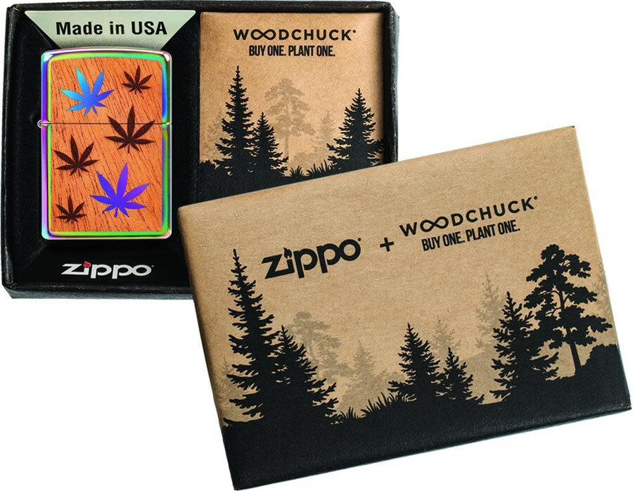 woodchuck usa mehrfarbiges blätter-emblem