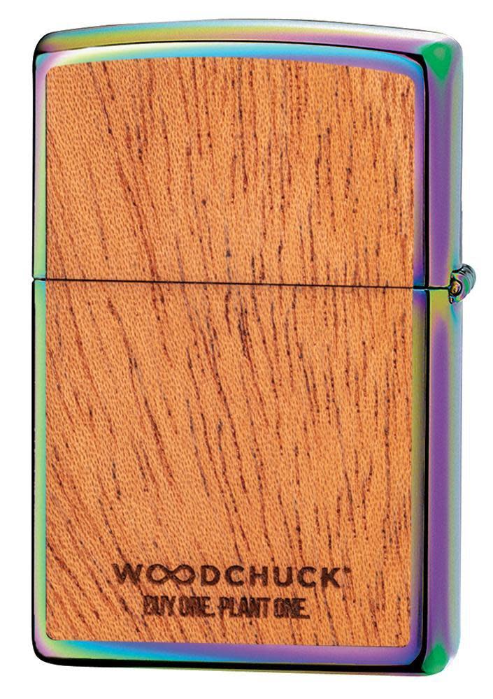 woodchuck usa mehrfarbiges blätter-emblem