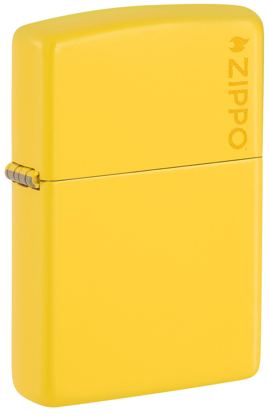 klassisches zippo-logo mit sonnenblume