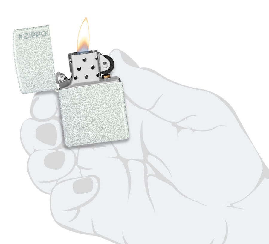 klassisches glacier zippo logo