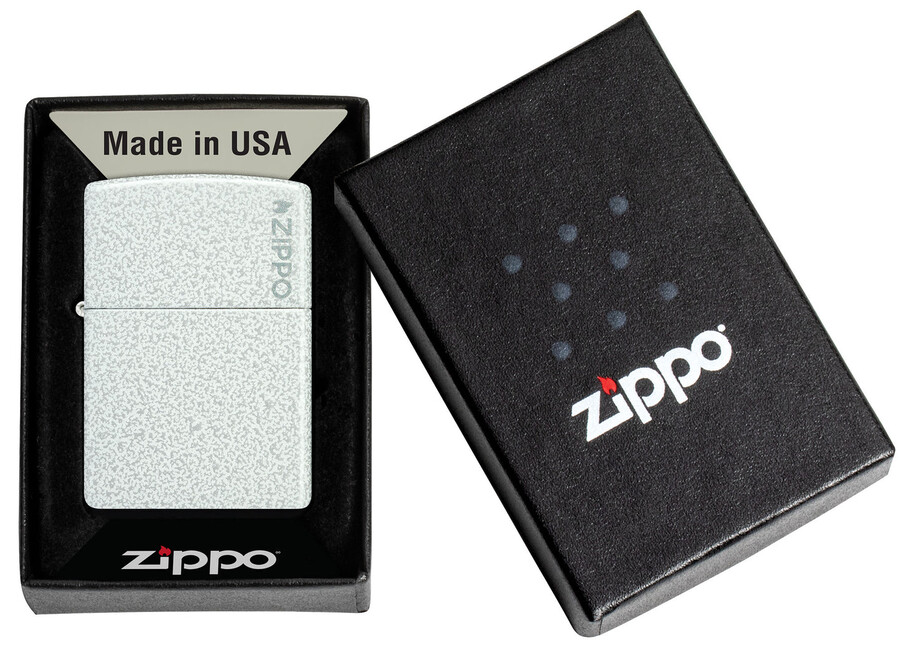 klassisches glacier zippo logo