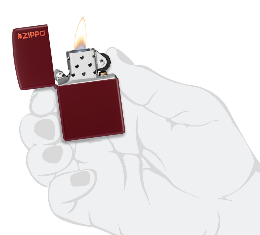 klassisches merlot zippo logo