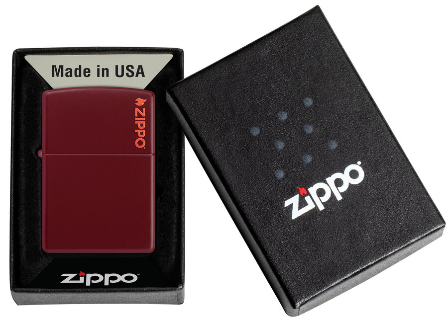 klassisches merlot zippo logo