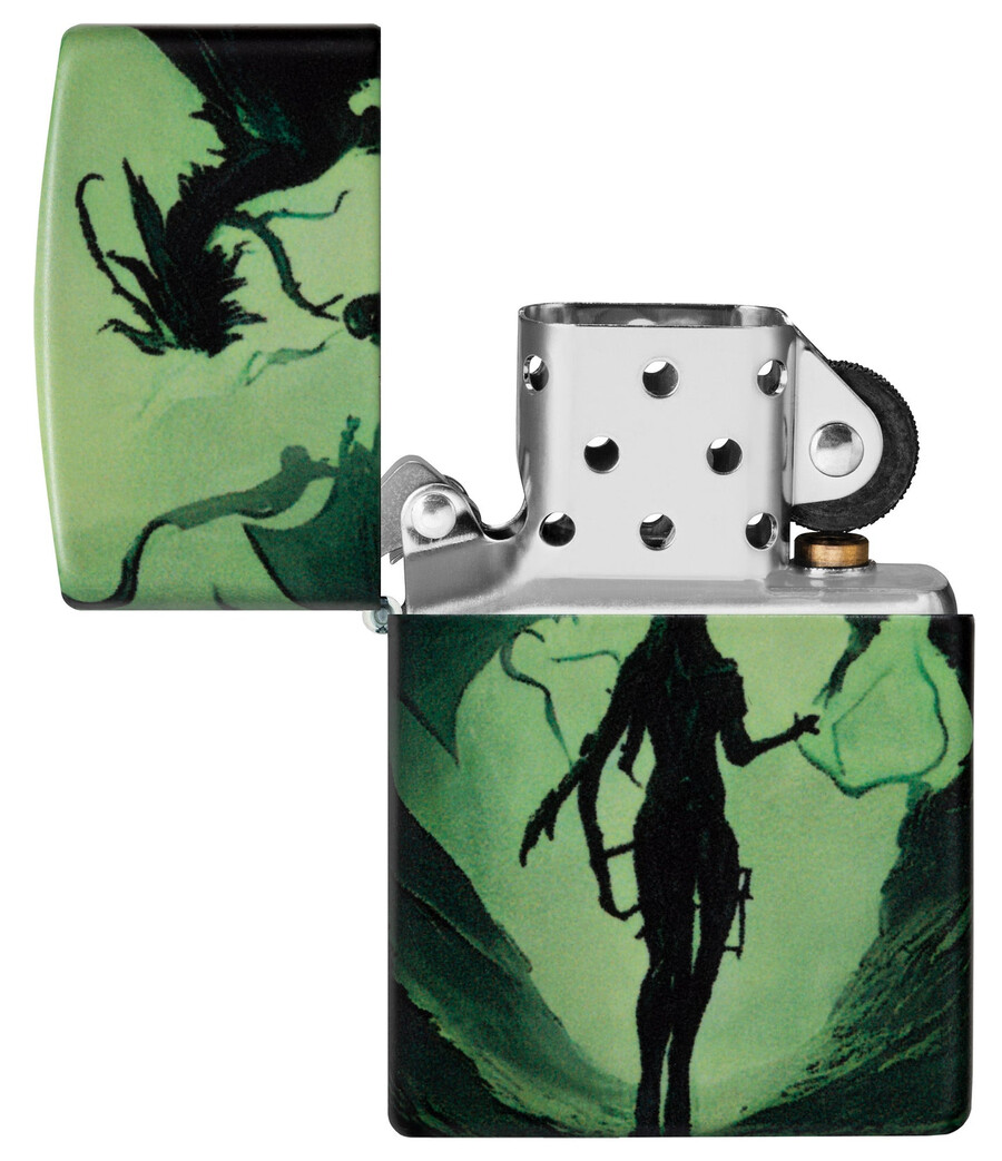 leuchtendes drachendesign