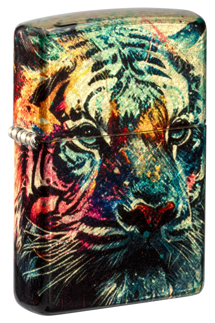 bemaltes tigerdesign