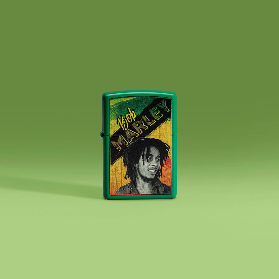 bob marley grass green design