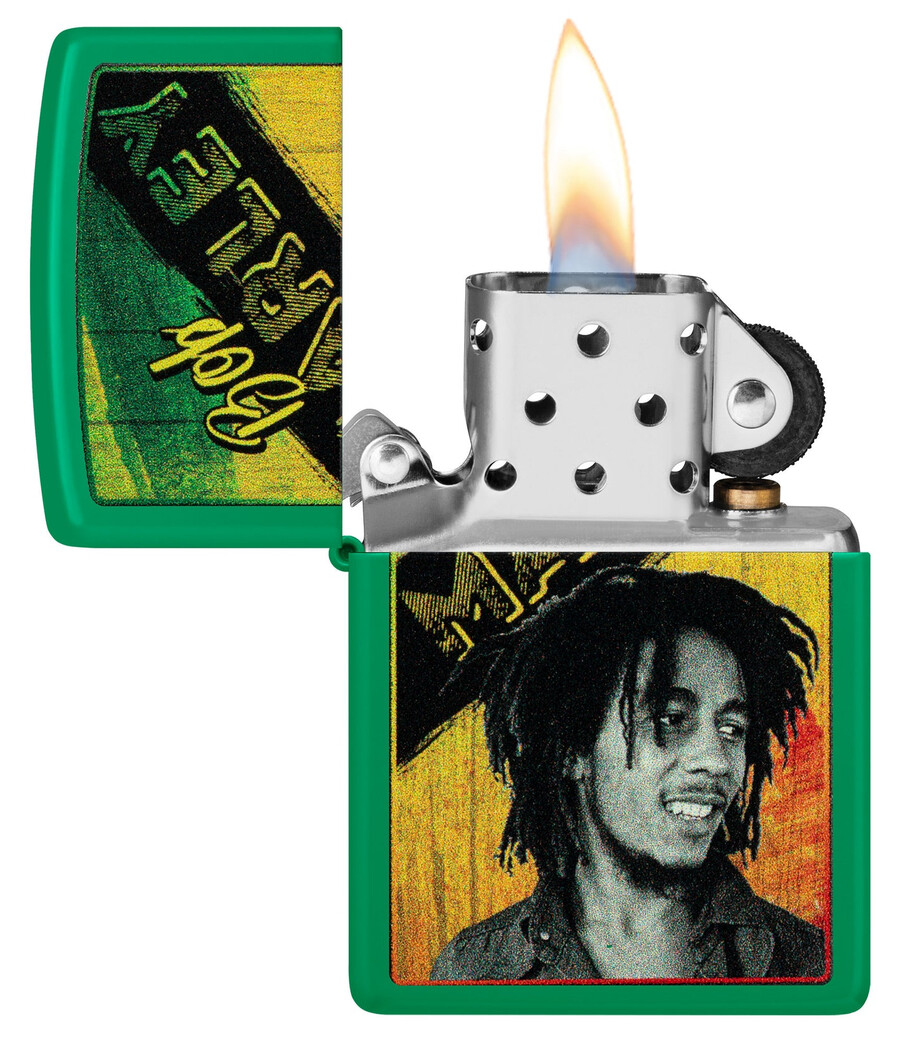 bob marley grass green design