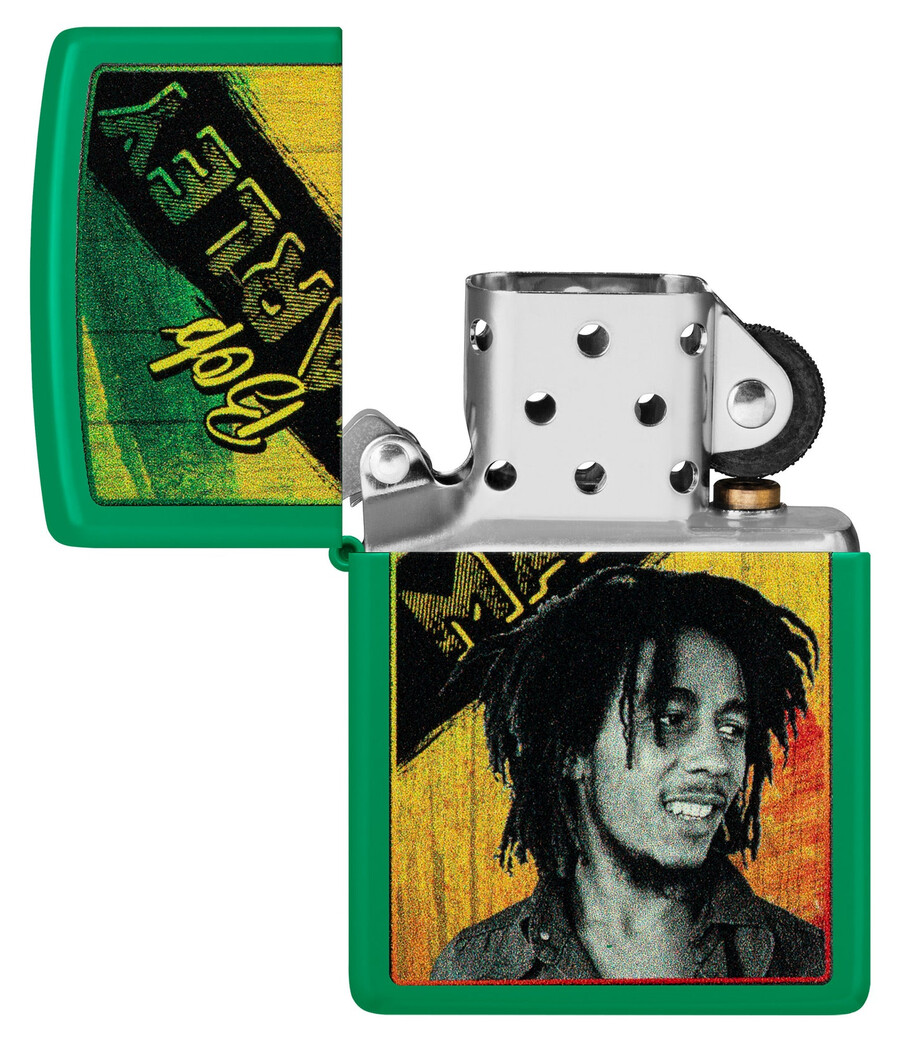 bob marley grass green design