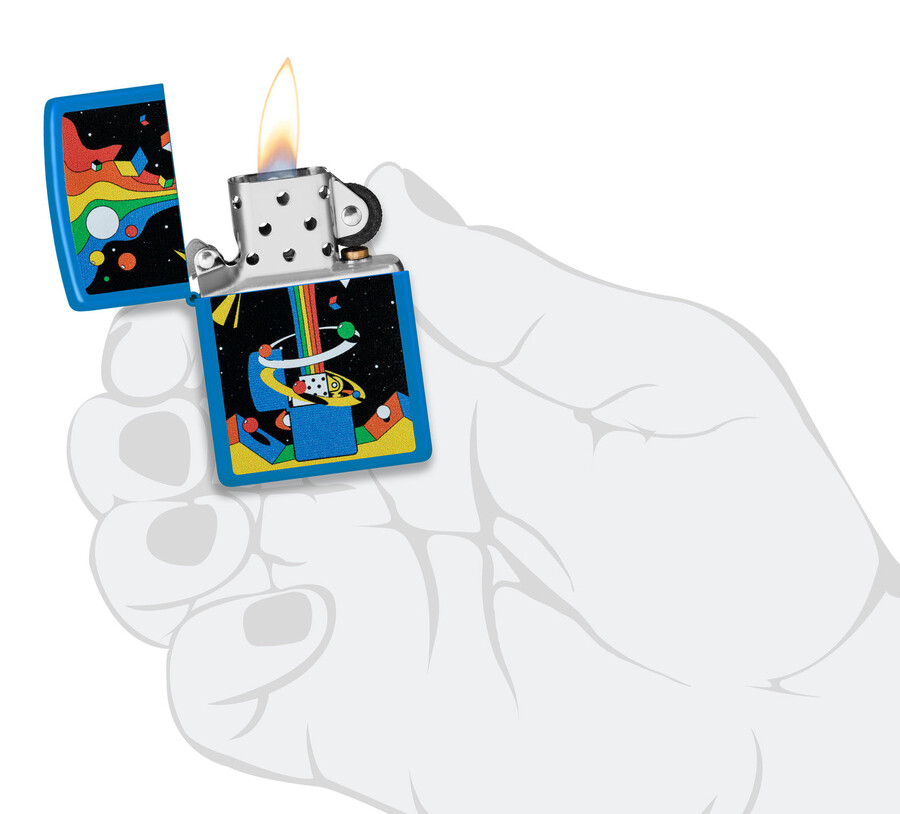 kosmisches zippo-design