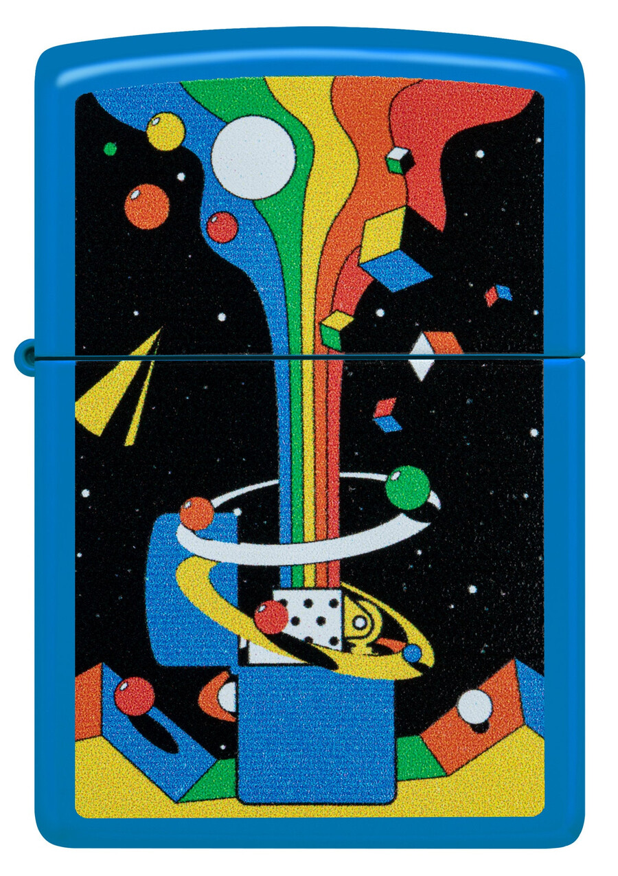 kosmisches zippo-design