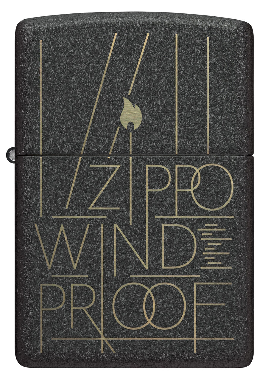zippo-design im strichzeichnungsstil