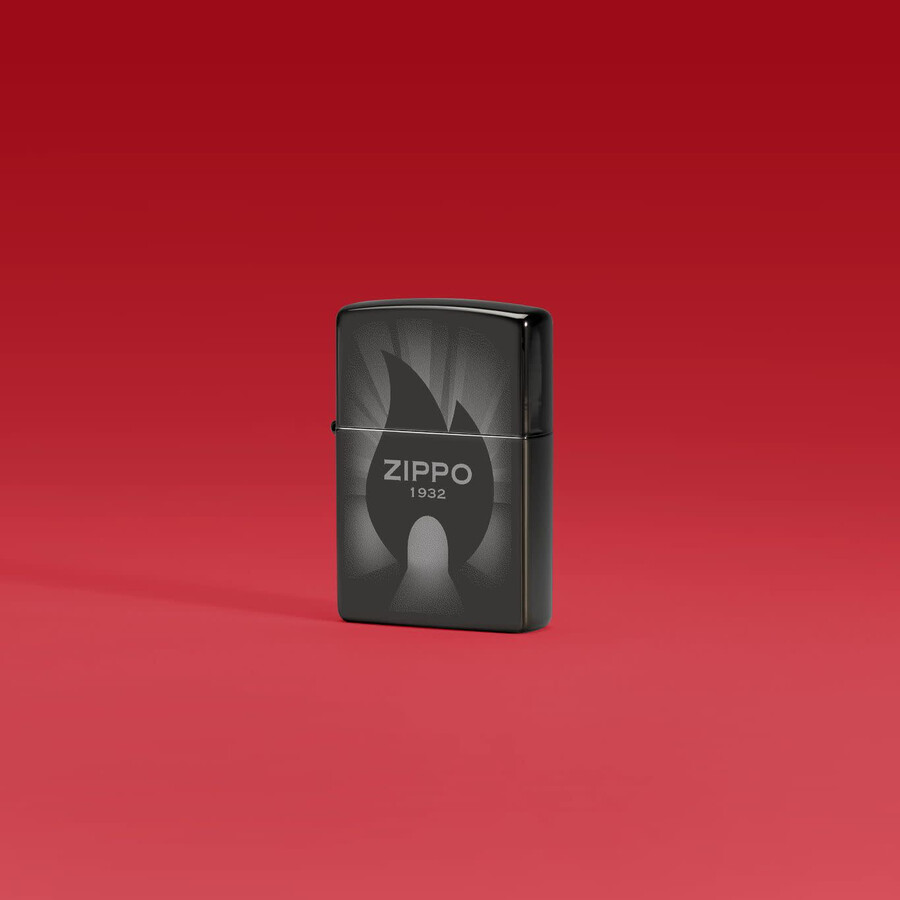 strahlendes zippo-design