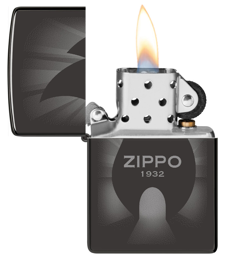 strahlendes zippo-design