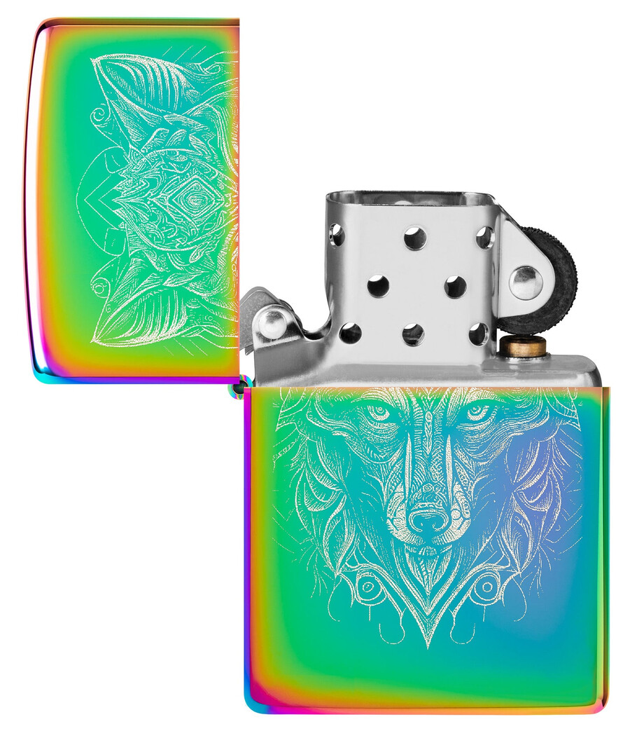 mystic wolf design