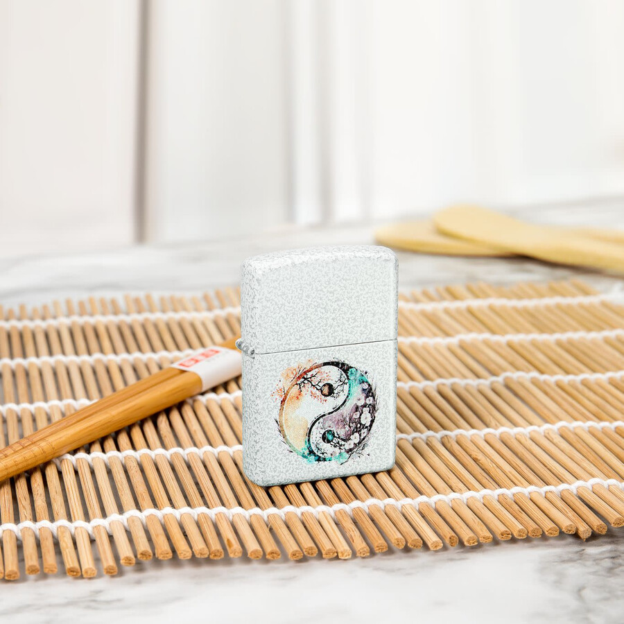 florales yin- und yang-design