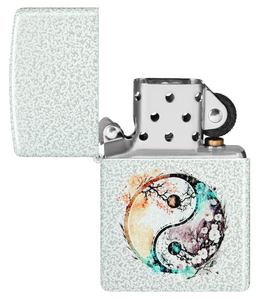 florales yin- und yang-design