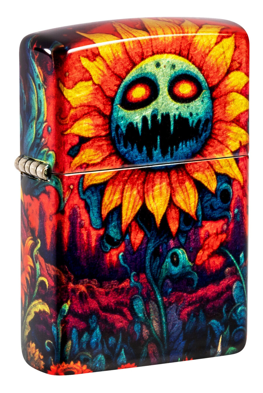 gruseliges sonnenblumen-design