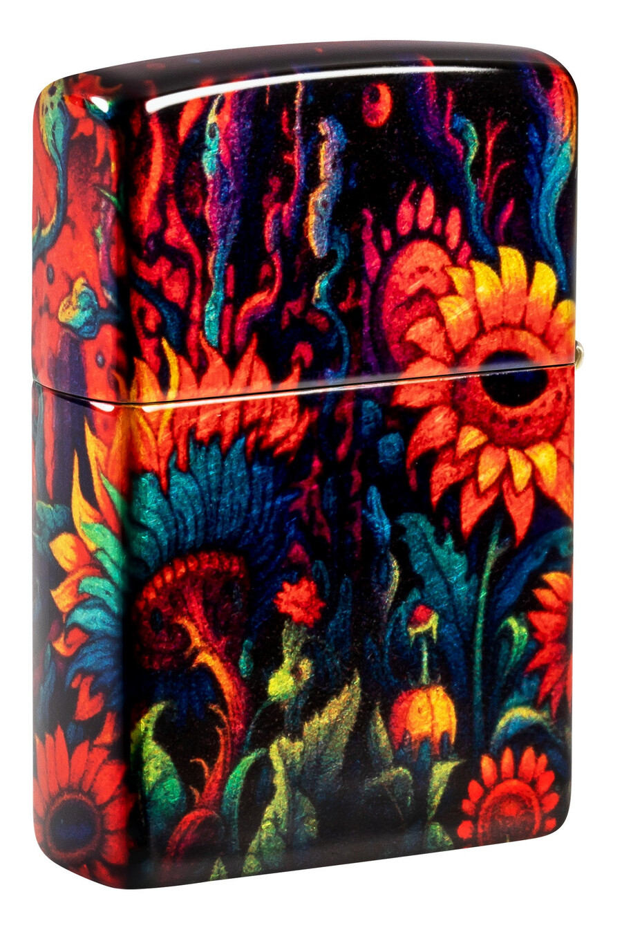 gruseliges sonnenblumen-design