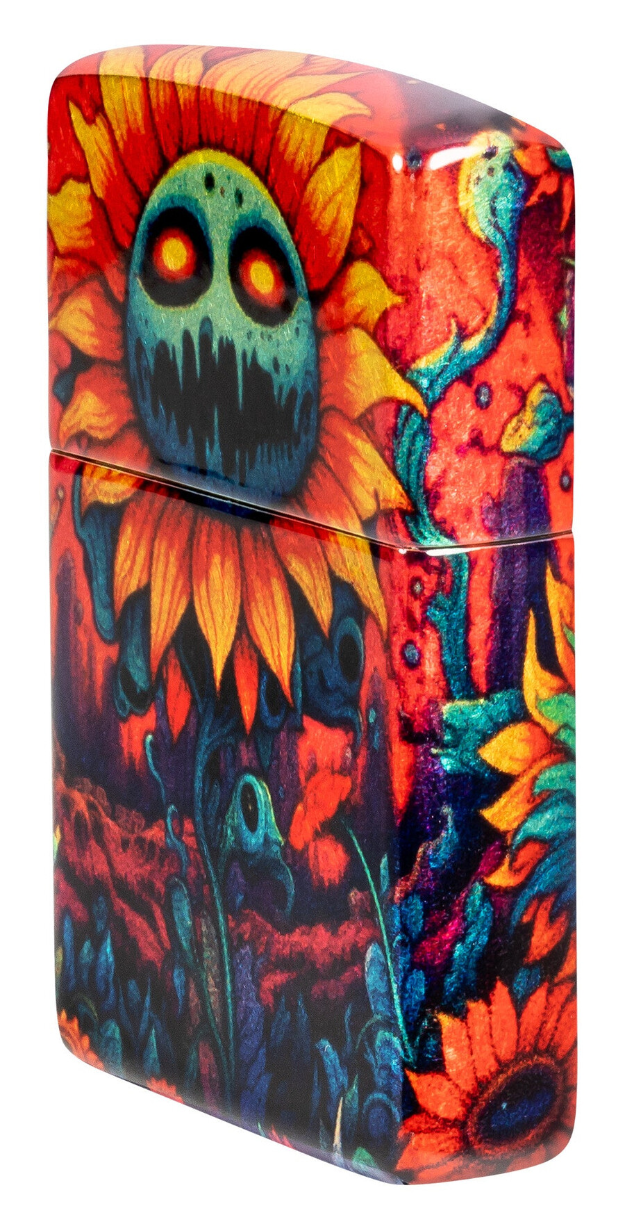 gruseliges sonnenblumen-design