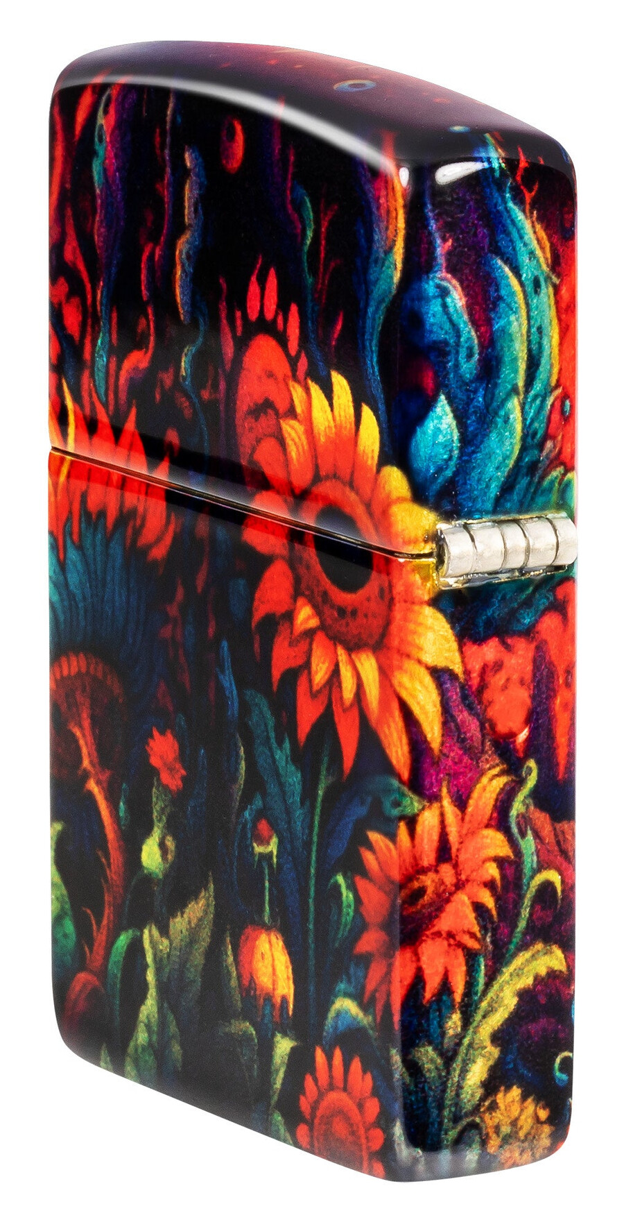 gruseliges sonnenblumen-design