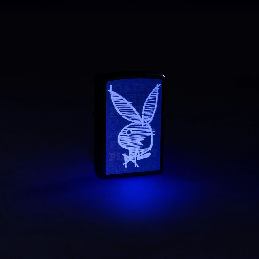 playboy schwarzlicht-kaninchen-design