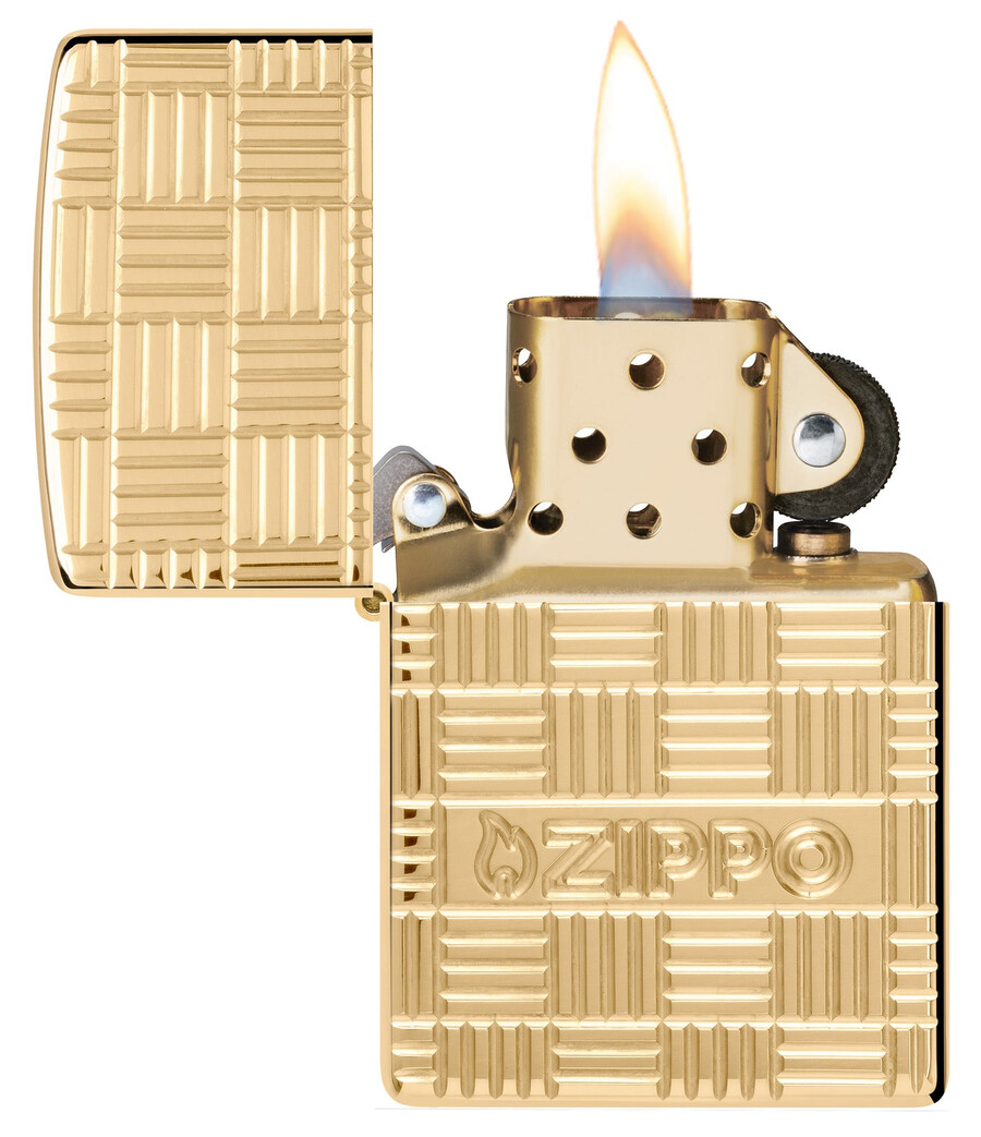 armor deep carve zippo design