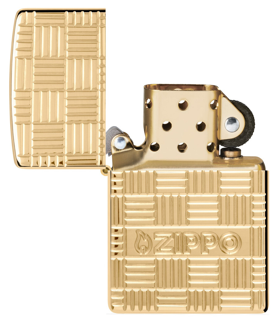 armor deep carve zippo design