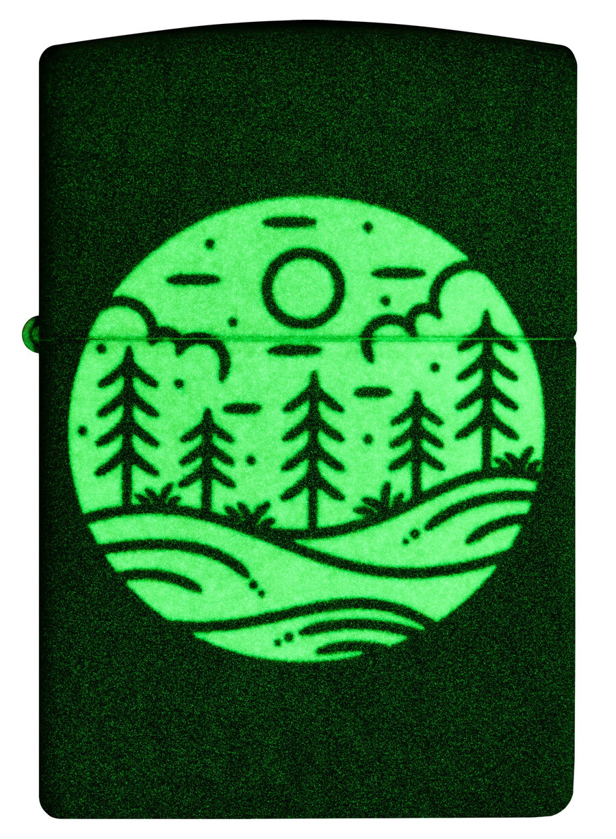 design für ein mondbeschienenes feld