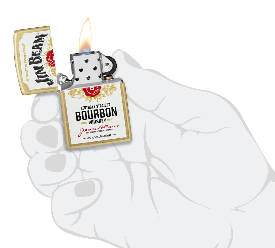 jim beam etikettendesign