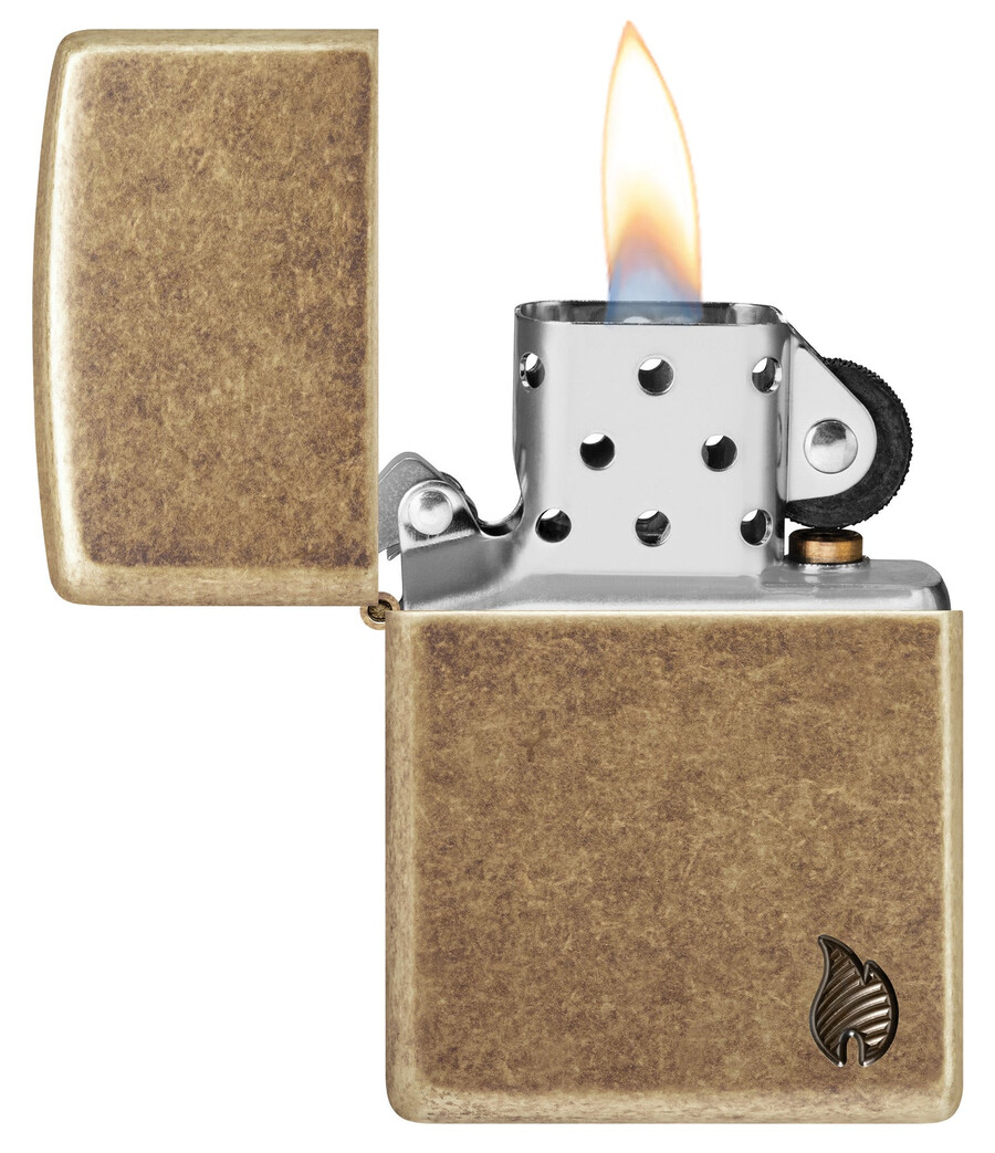armor antikes messing flammendesign