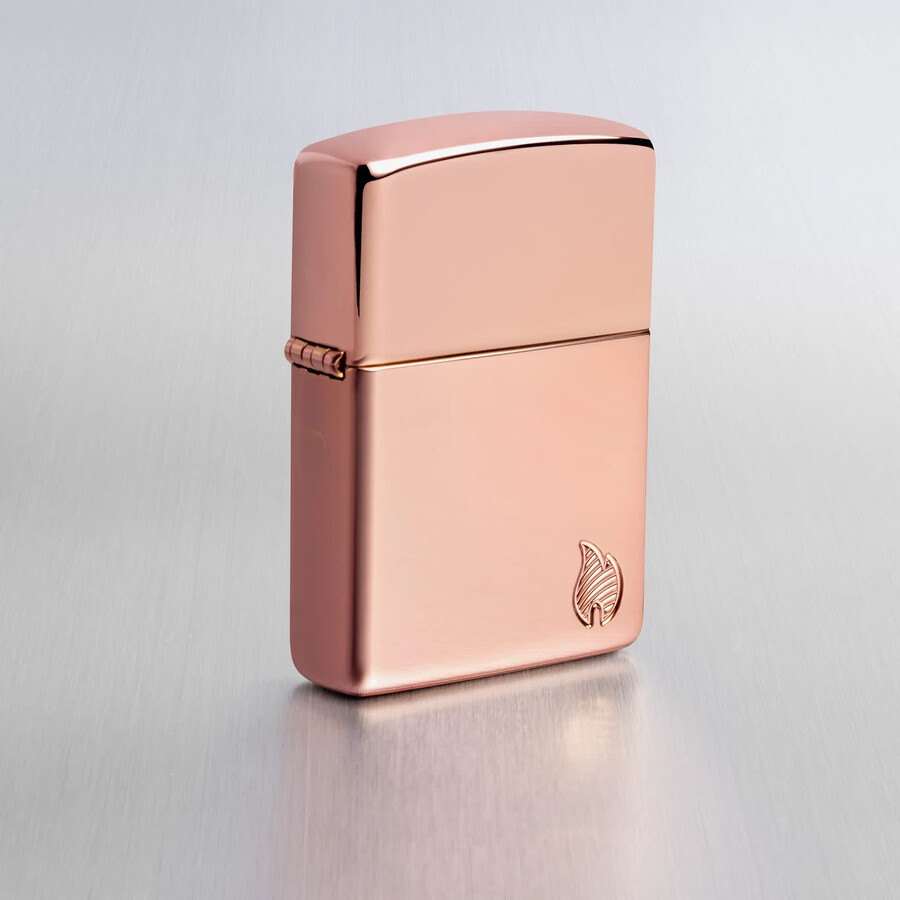 armor hochglanzpoliertes flammendesign in roségold