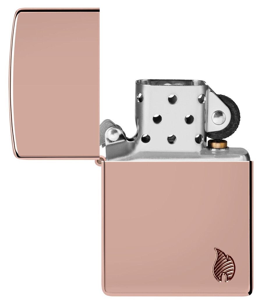 armor hochglanzpoliertes flammendesign in roségold