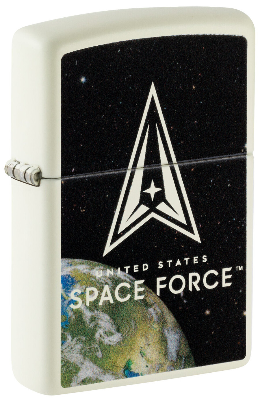 leuchtendes logo-design der us space force