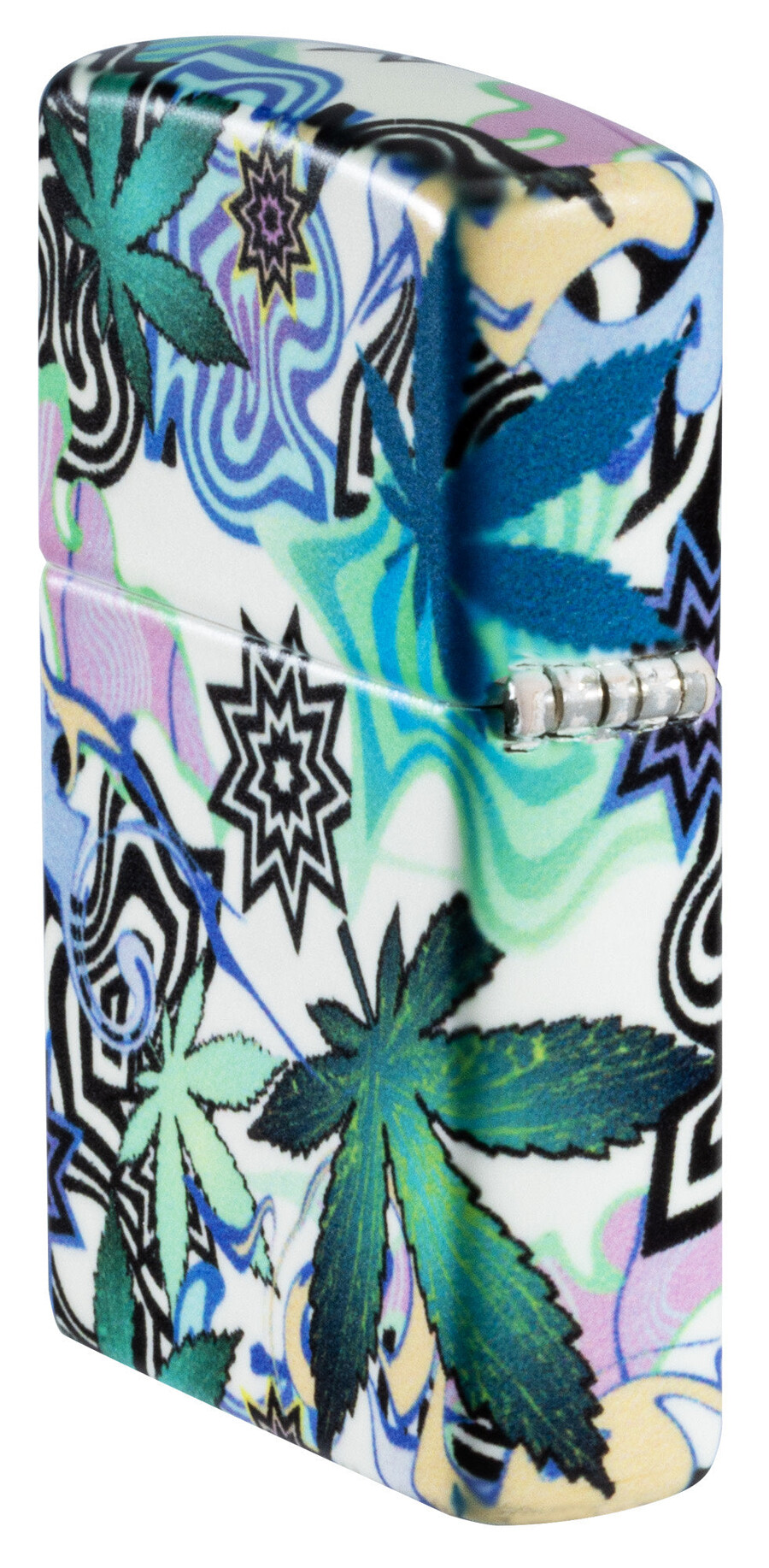 abstraktes cannabis-design