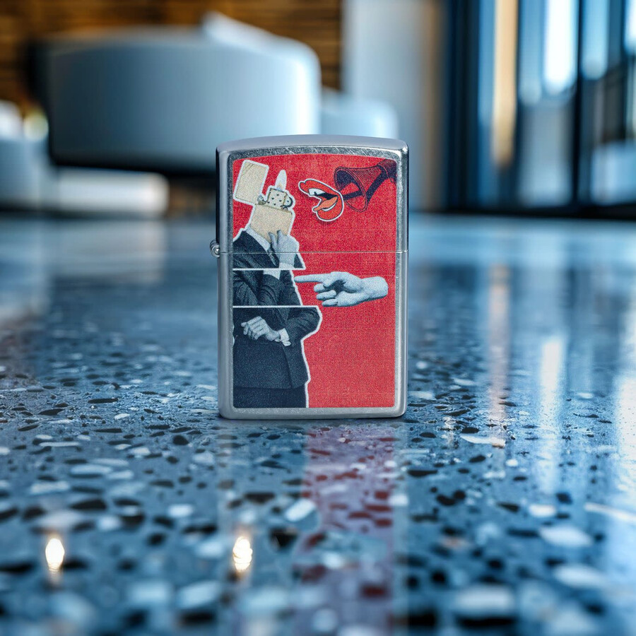 zippo collage design