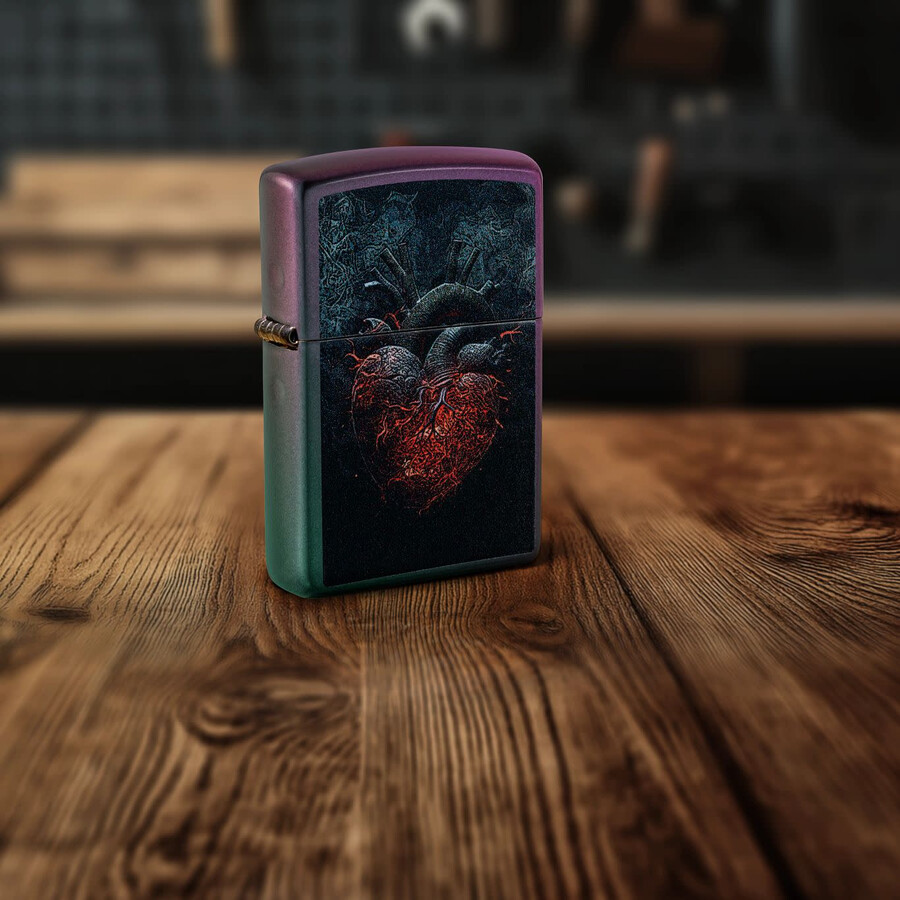 dark heart design