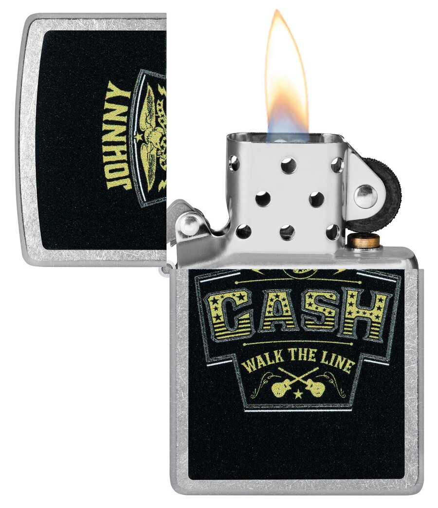 johnny cash leuchtreklame-design