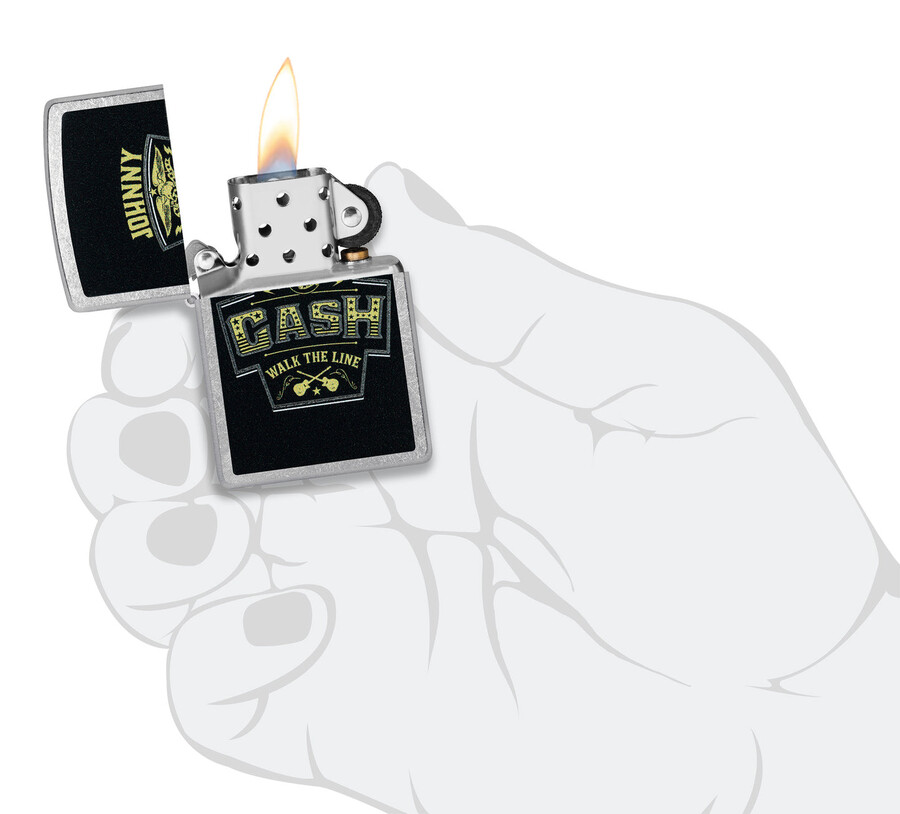 johnny cash leuchtreklame-design