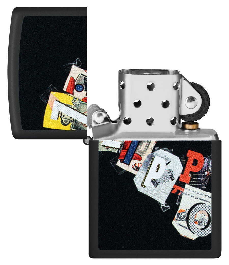 zippo-design ausschneiden und einfügen