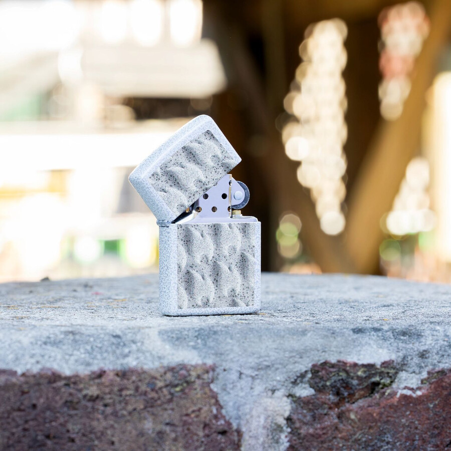 design mit gefrorenen flammen