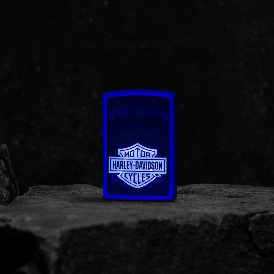 harley-davidson black light motorraddesign
