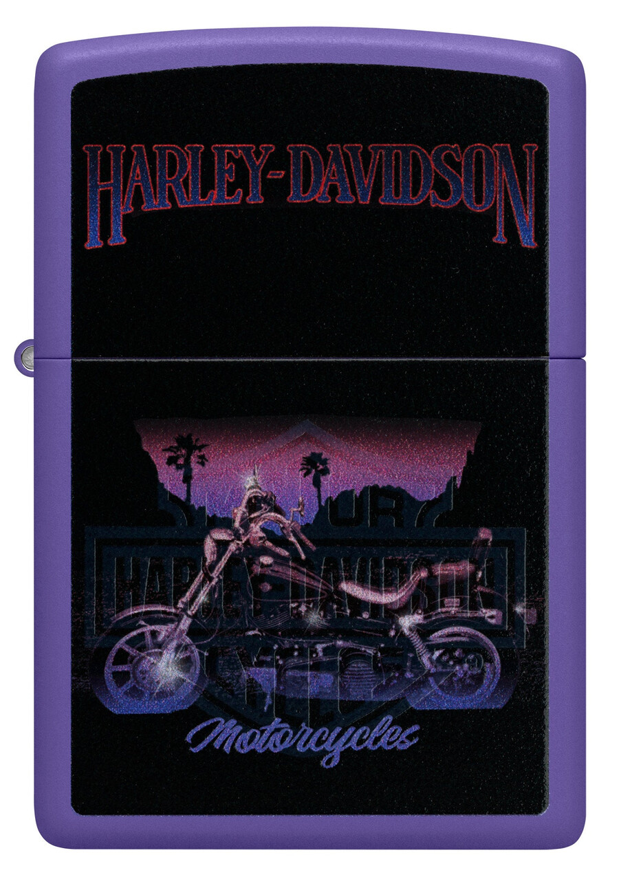 harley-davidson black light motorraddesign