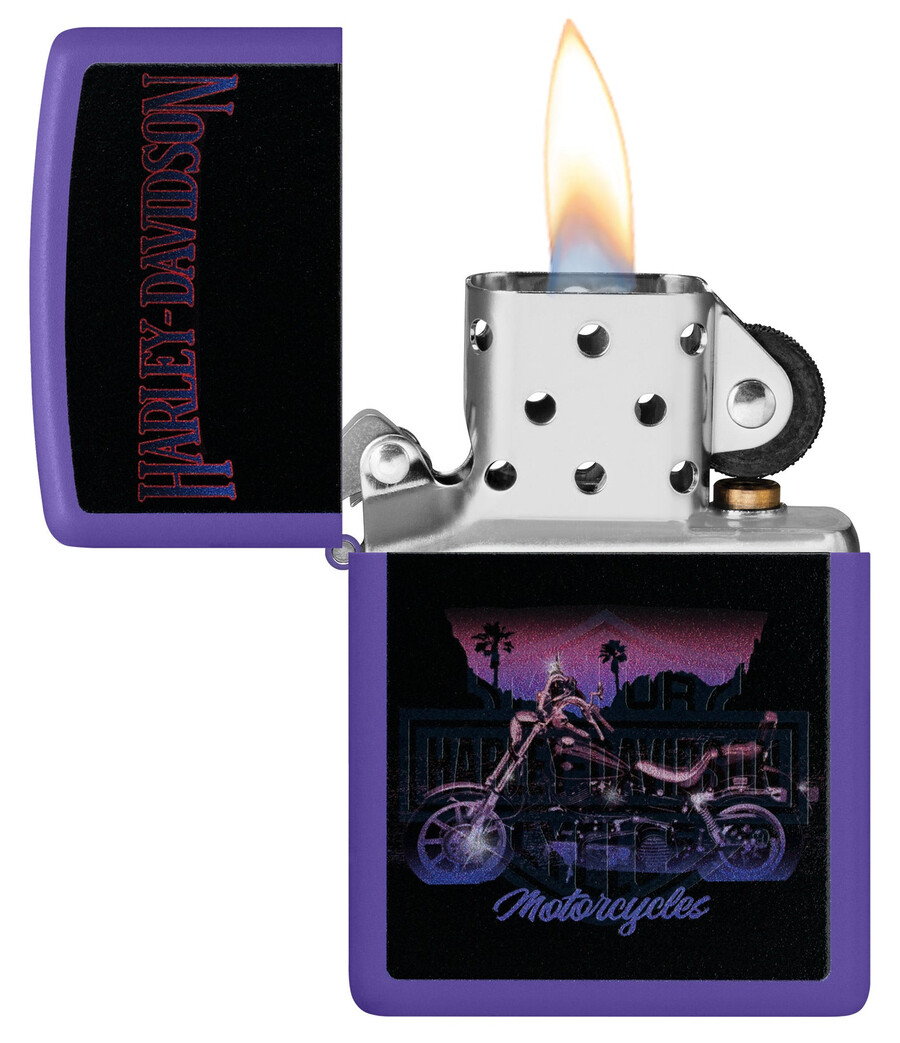 harley-davidson black light motorraddesign