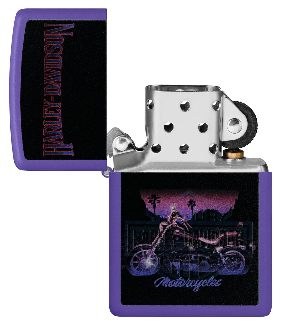 harley-davidson black light motorraddesign