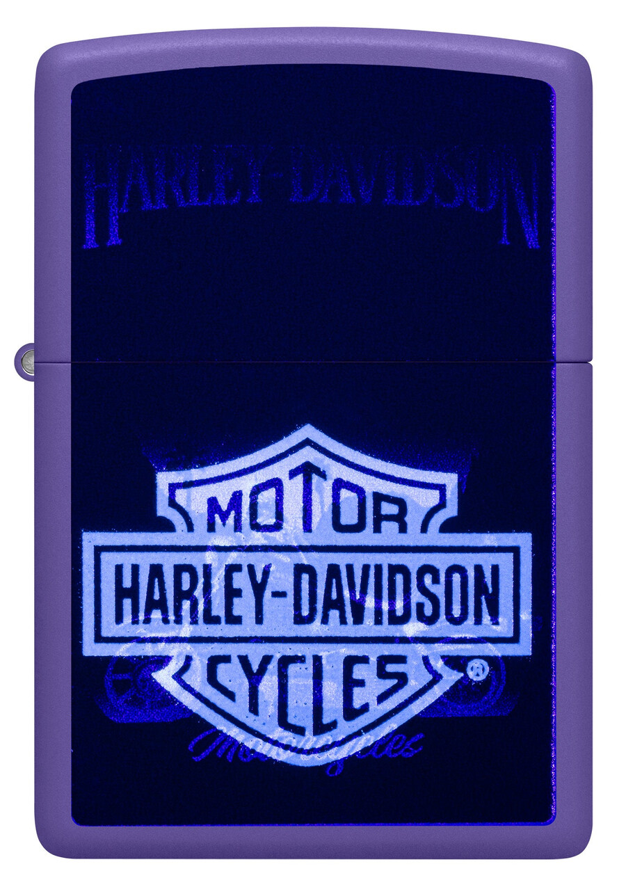 harley-davidson black light motorraddesign