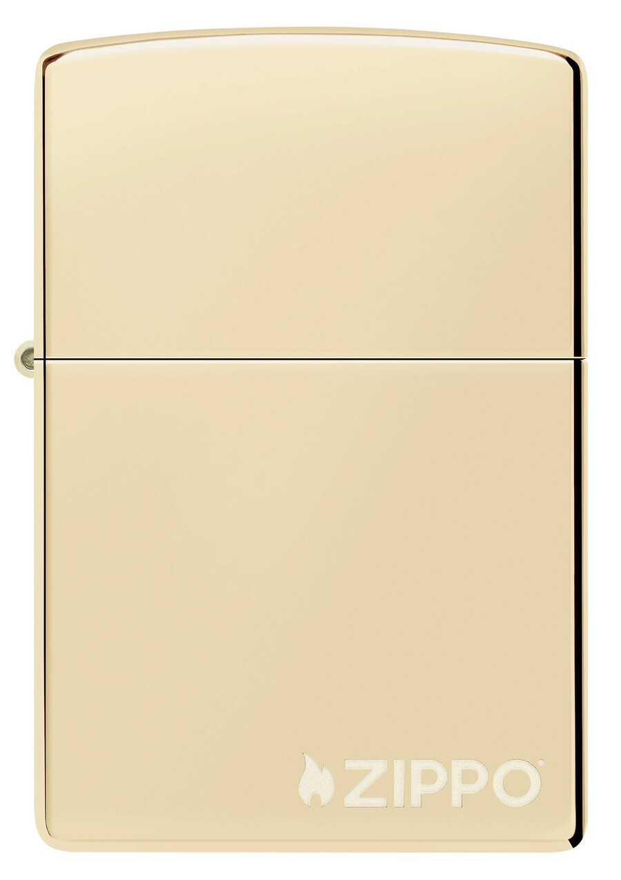 klassisches champagner-zippo-logo