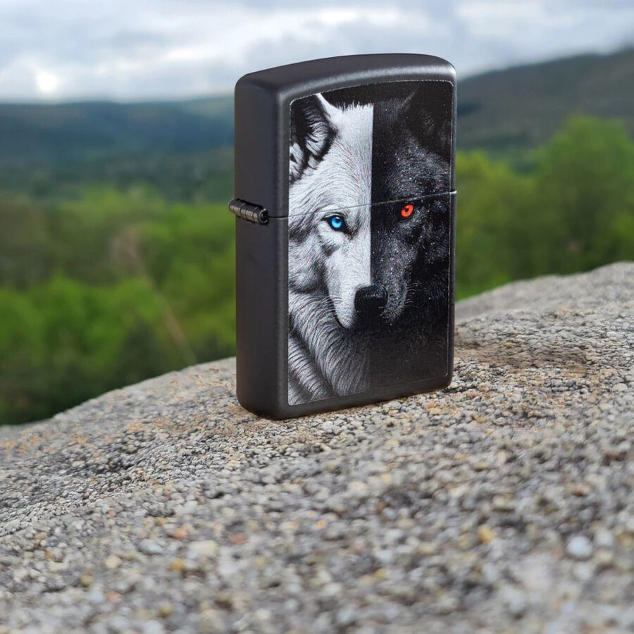 zwei wölfe design