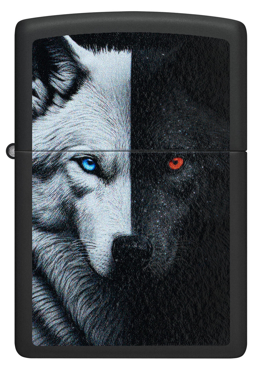 zwei wölfe design