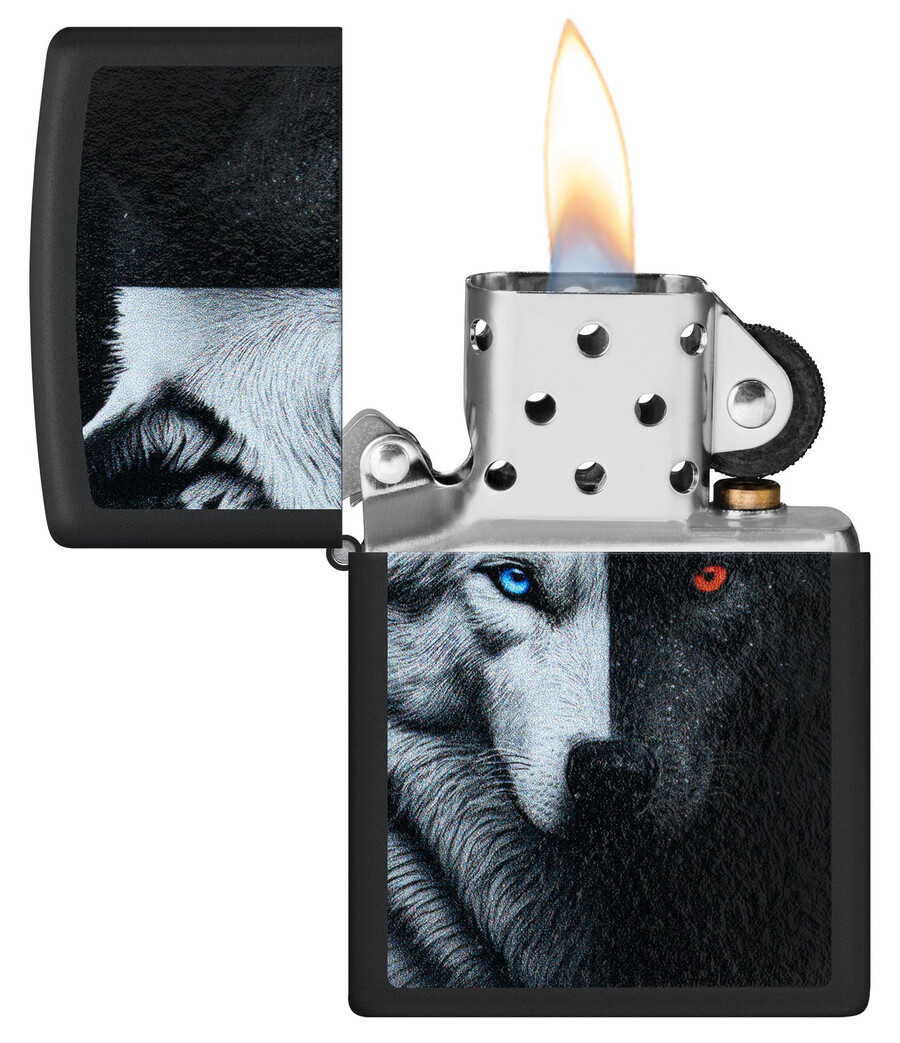 zwei wölfe design