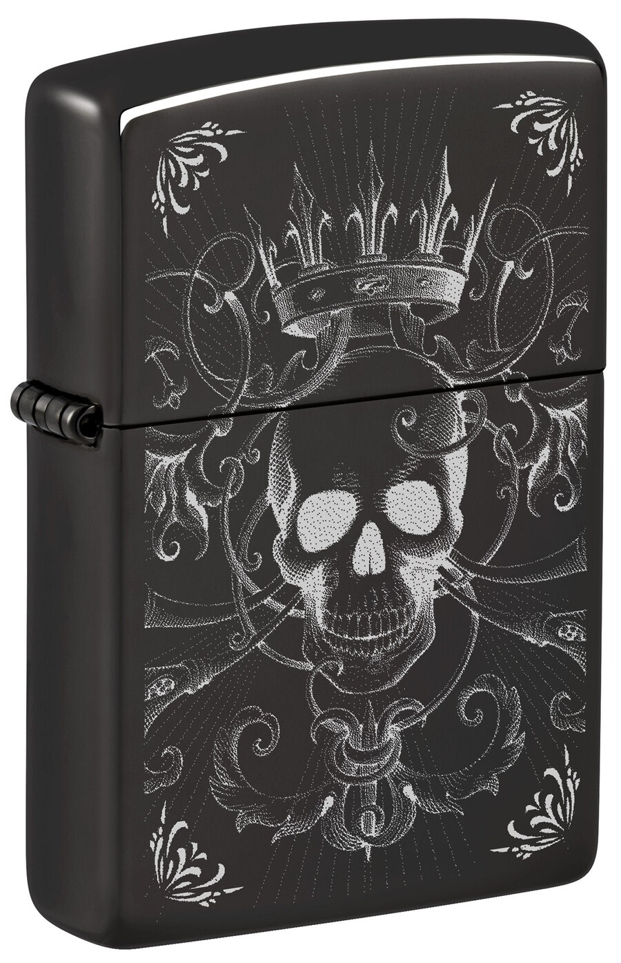 königliches totenkopf-design